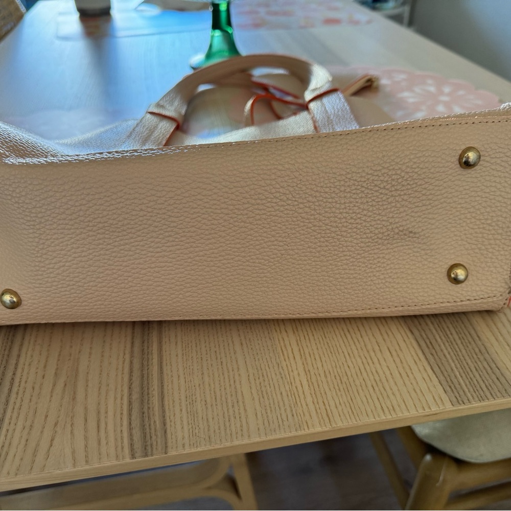 Neutral beige tote handbag - Picture 4 of 4